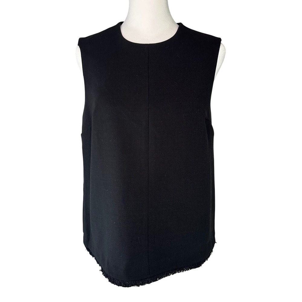 Victoria Beckham For Target Black Tank Top Blouse Size Small